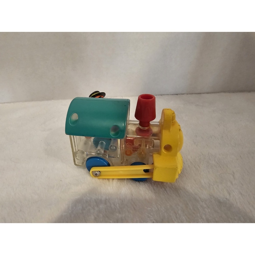 1998 Carl's Jr. Hamburglar‎ Clear Gear Friction Toy Vehicle - Picture 3 of 7